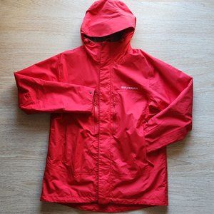 Silversea Expedition Ship to Shore Parka Traveler Hooded Jacket Zip Snap Red